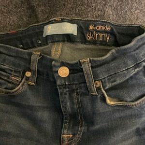 Seven for mankind, be air the ankle skinny size 23 basically brand new
